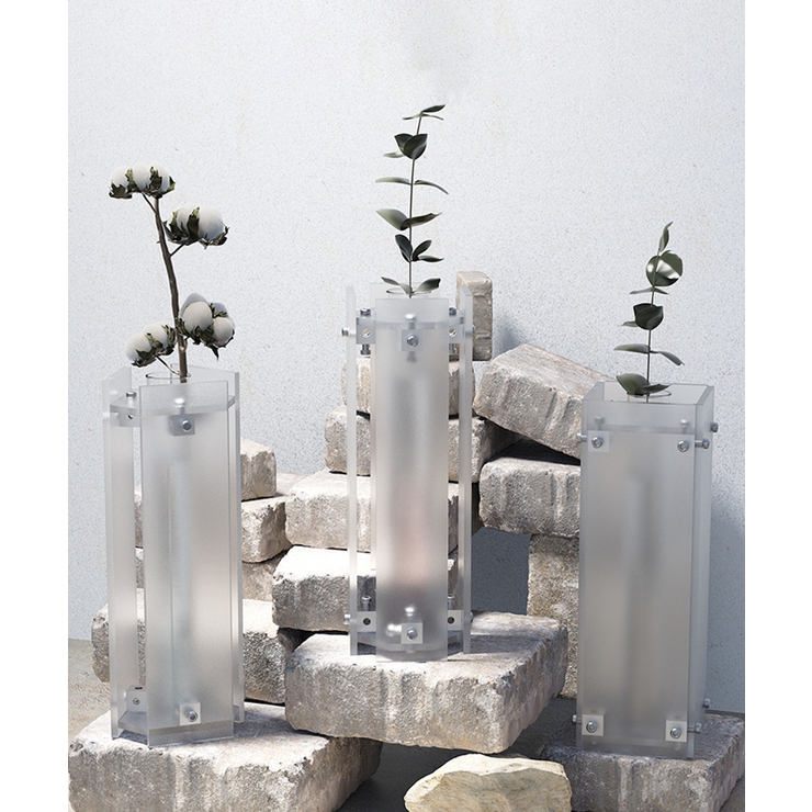 フロストアクリルフラワーベース | aimoha  | 詳細画像5 