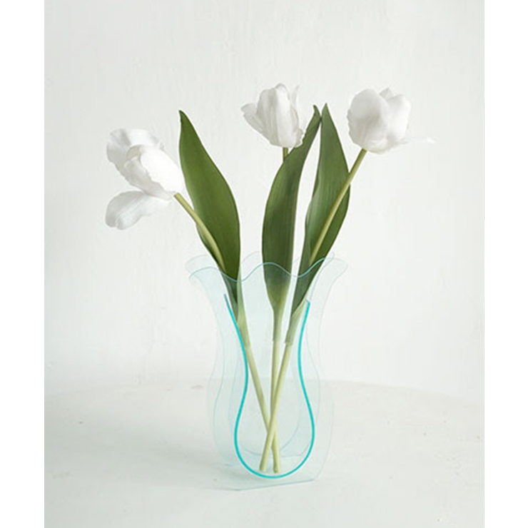 グリーン | アクリル デザイン フラワーベース | aimoha 