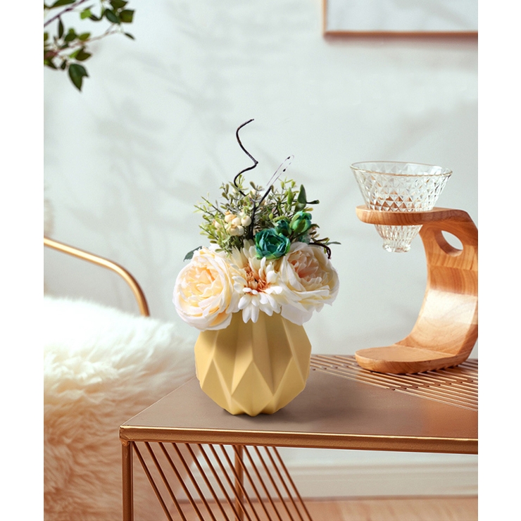 折り紙風アートモダン花瓶 花瓶 フラワーベース[品番：XT000006045