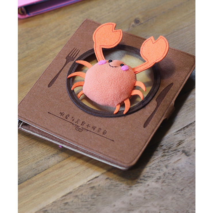 typeB | OUTLET 韓国ライク フエルトメモ帳 | aimoha 