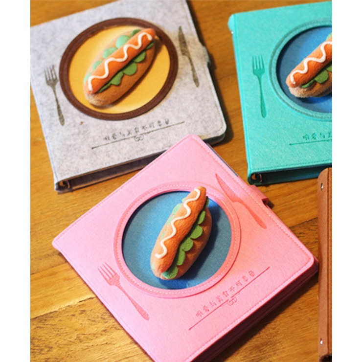 OUTLET 韓国ライク フエルトメモ帳 | aimoha  | 詳細画像12 