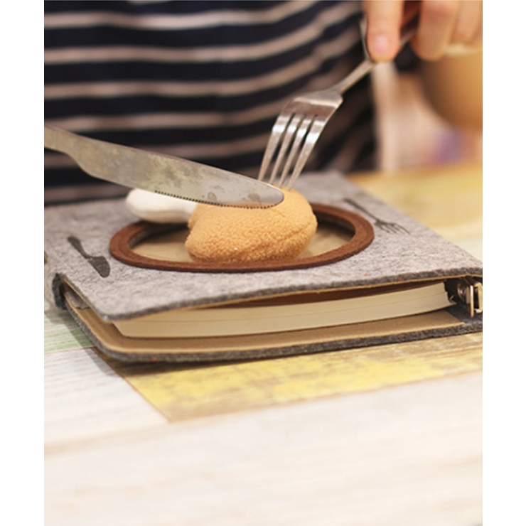 OUTLET 韓国ライク フエルトメモ帳 | aimoha  | 詳細画像22 