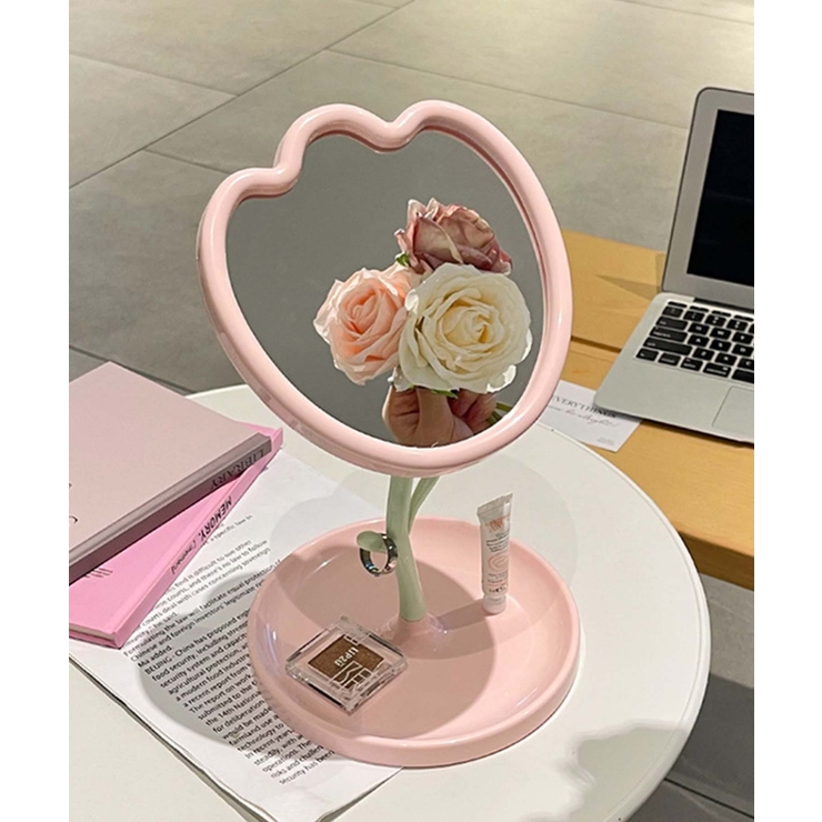 チューリップスタンドミラー[品番：XT000011935]｜aimoha （アイモハ