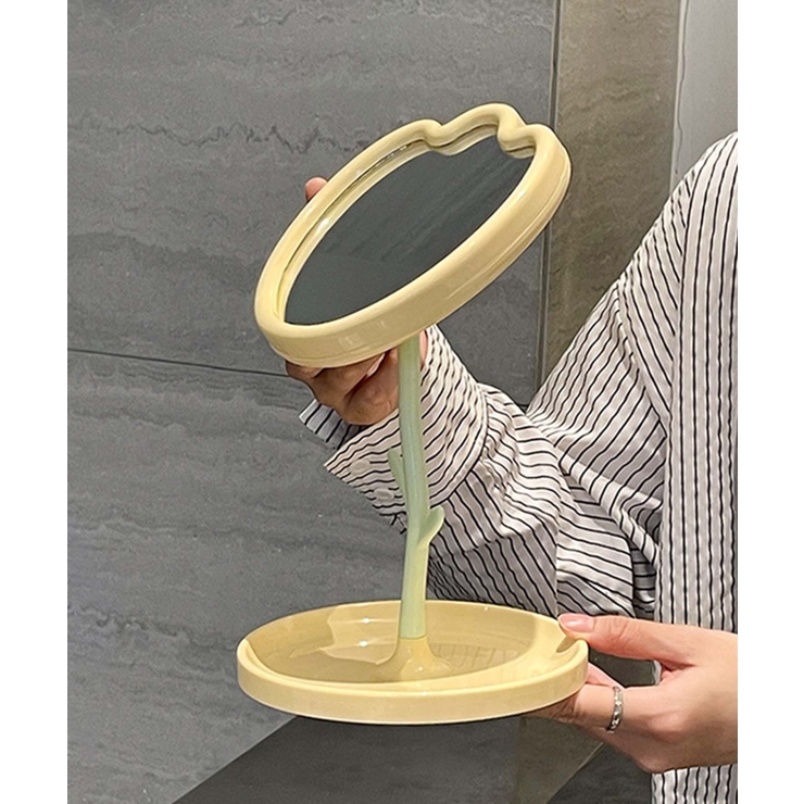 チューリップスタンドミラー[品番：XT000011935]｜aimoha （アイモハ