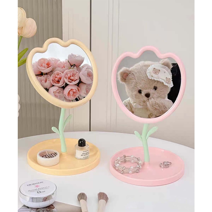 チューリップスタンドミラー[品番：XT000011935]｜aimoha （アイモハ