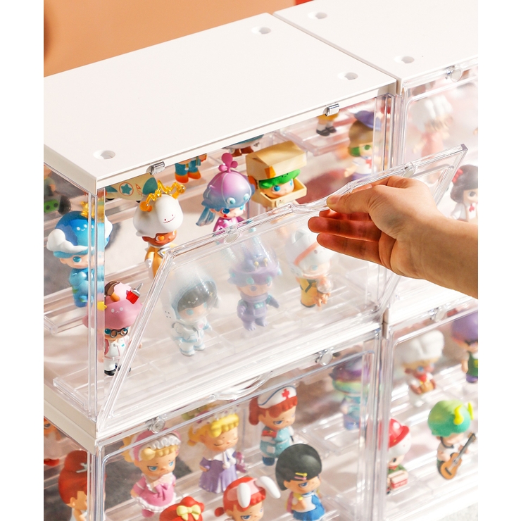 取り出しやすい下開き 扉付きマグネット カラーボックス | aimoha  | 詳細画像9 