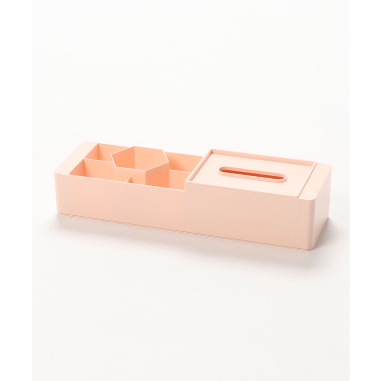 ピンク | ティッシュケース付き 収納ボックス 収納ボックス | aimoha 