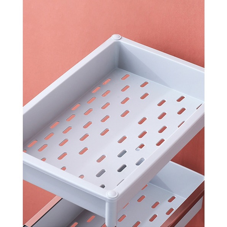 可動式４段引き出し収納ラックカート 可動 キッチンワゴン | aimoha  | 詳細画像2 