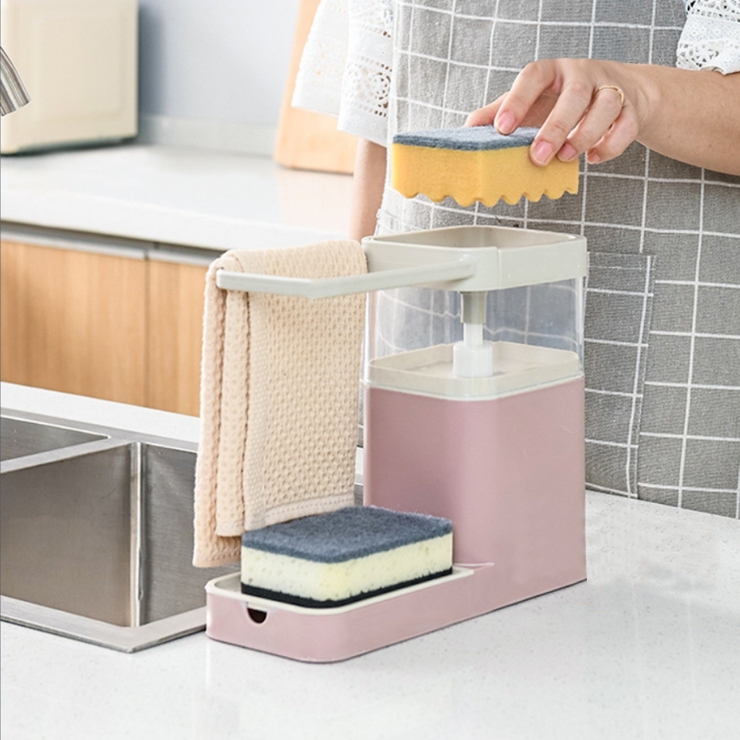 新作 食器洗剤が入れられる押すだけスポンジ収納 キッチン 品番 Xt Aimoha アイモハ のレディースファッション通販 Shoplist ショップリスト