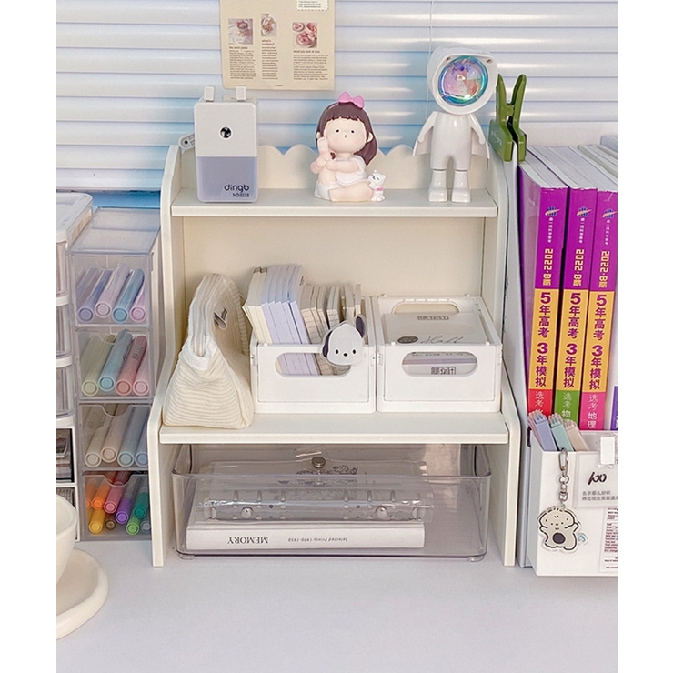 ホワイト | aimoha  HOME  デスク上置き棚 | aimoha 