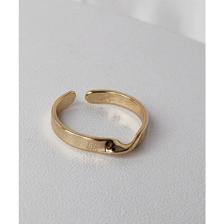 ゴールド1 | 韓国風シンプルリング | aimoha 