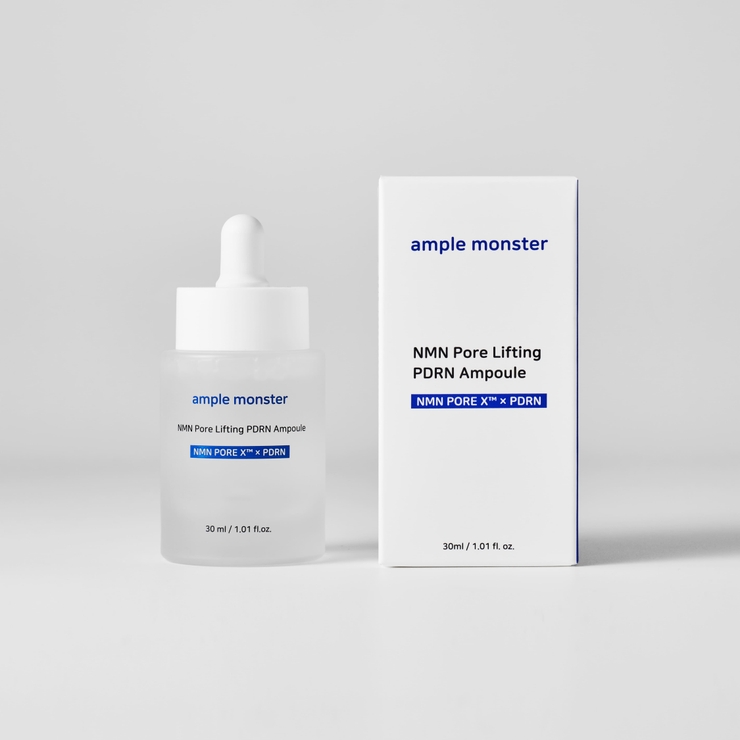【毛穴ケア】NMN毛穴リフティングPDRNアンプル 30ml・NMN・PDRN・美容液・毛穴・ハリ弾力・高保湿・ツヤ肌・エイジングケア・韓国コスメ・スキンケア | ample monster | 詳細画像7 