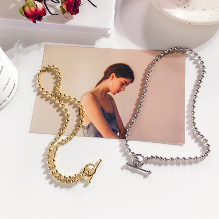 ネックレス ボールチェーン風ネックレス | marcydorn | 詳細画像3 