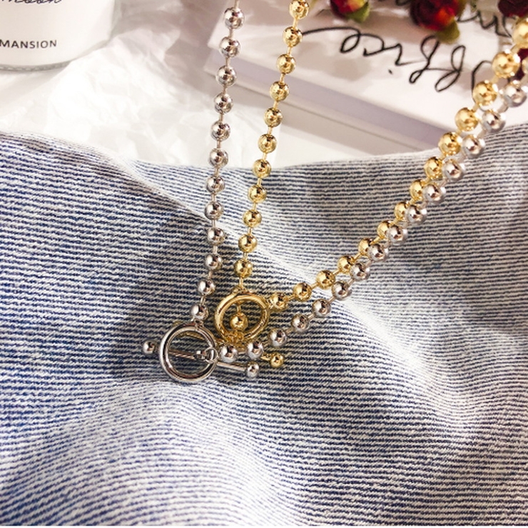 ネックレス ボールチェーン風ネックレス | marcydorn | 詳細画像7 