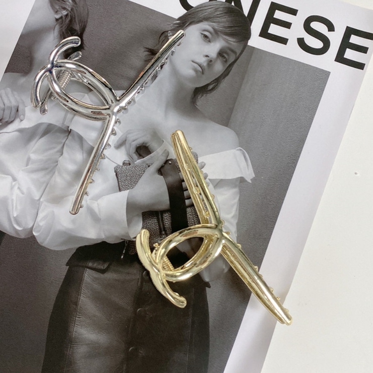 ヘアアクセ プレーンワイヤーヘアクリップ[品番：ORPW0002373