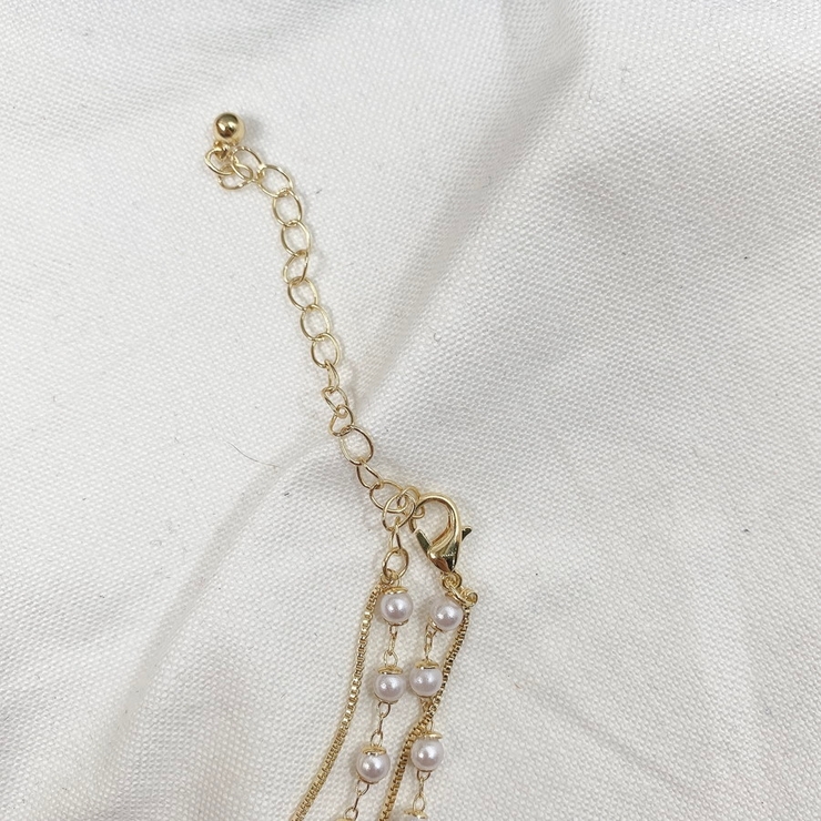 ネックレス ダブルチェーンパールネックレス | marcydorn | 詳細画像10 