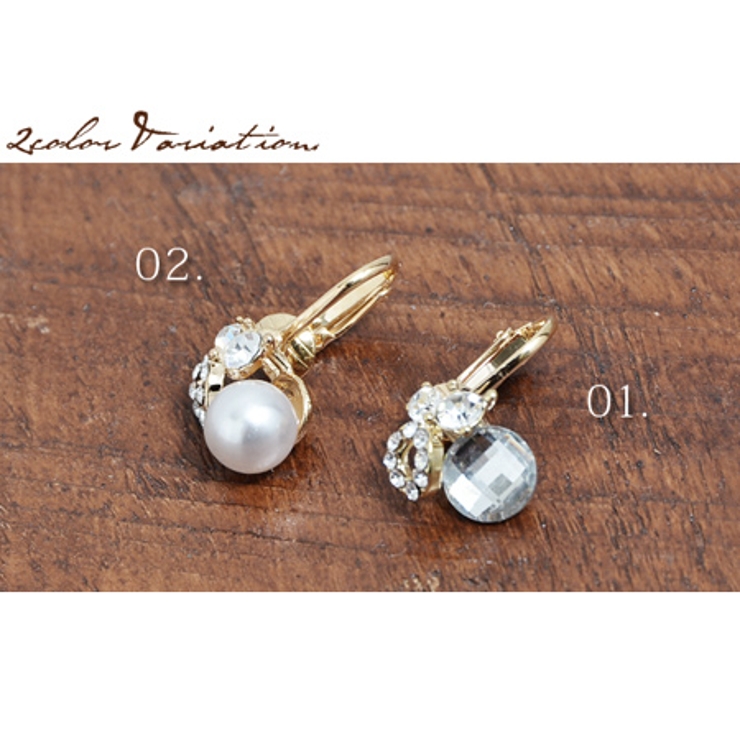 ポイントカットストーンイヤーカフ【5】(レディース クリップ イヤリング | and it  | 詳細画像4 