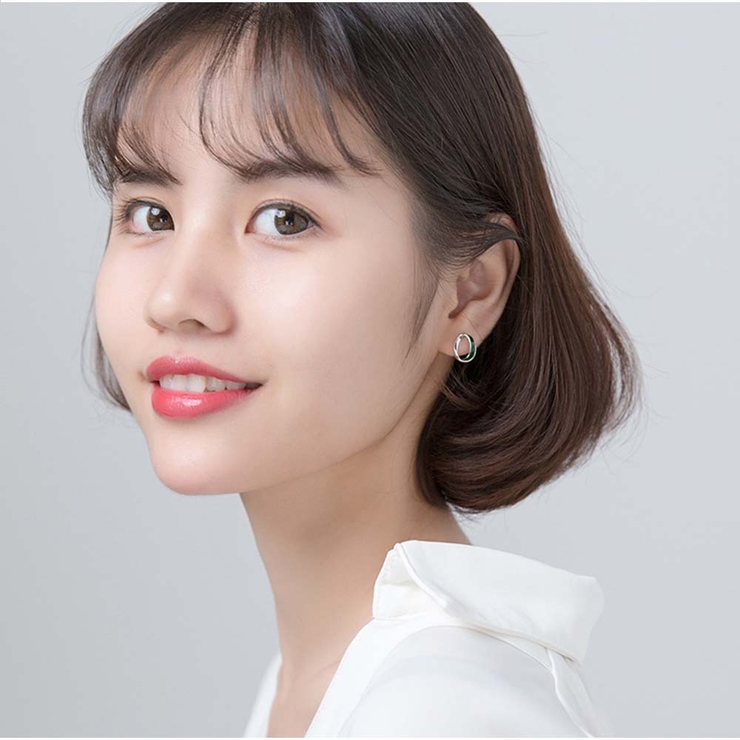 ピアス ツイストオーバル レディース | And Kawaii | 詳細画像7 