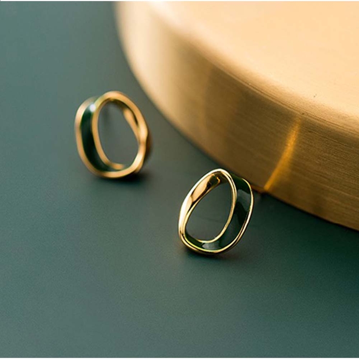 ピアス ツイストオーバル レディース | And Kawaii | 詳細画像4 