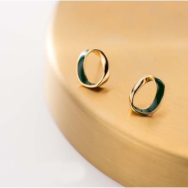 ピアス ツイストオーバル レディース | And Kawaii | 詳細画像6 