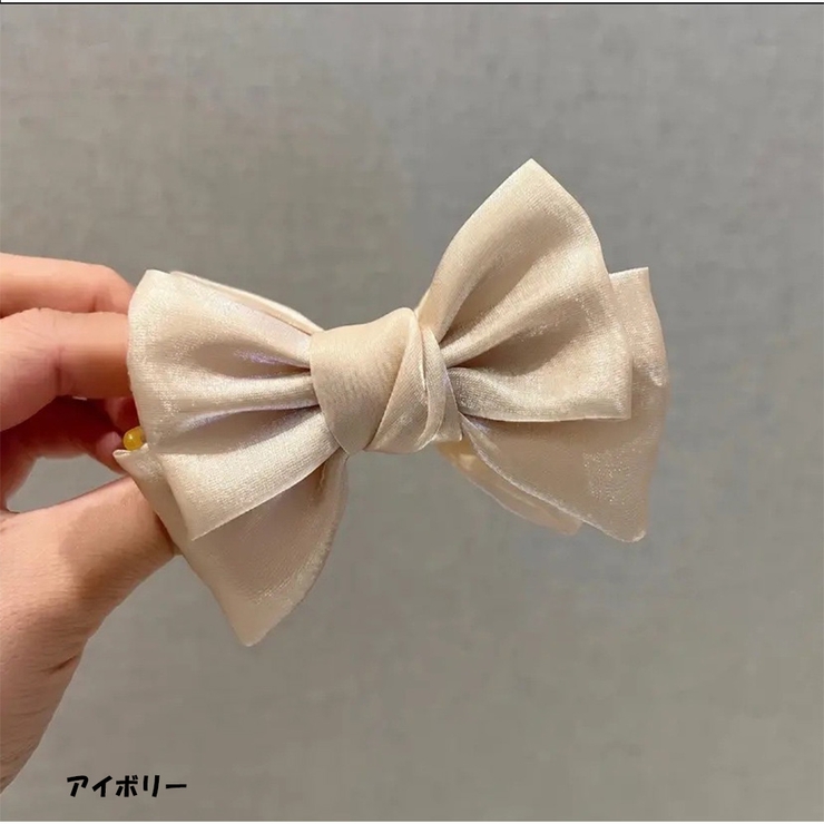 アイボリー | ヘアクリップ バンスクリップ ヘアアクセサリー | And Kawaii