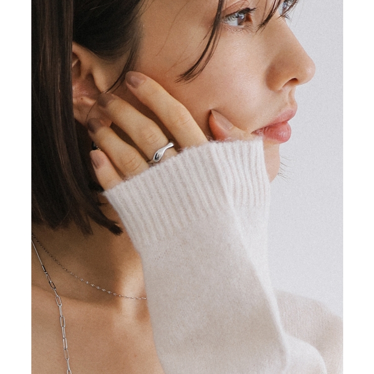 SILVER | evernavy エバーネイビー【金属アレルギー対応】ニュアンス ウェーブ | andme