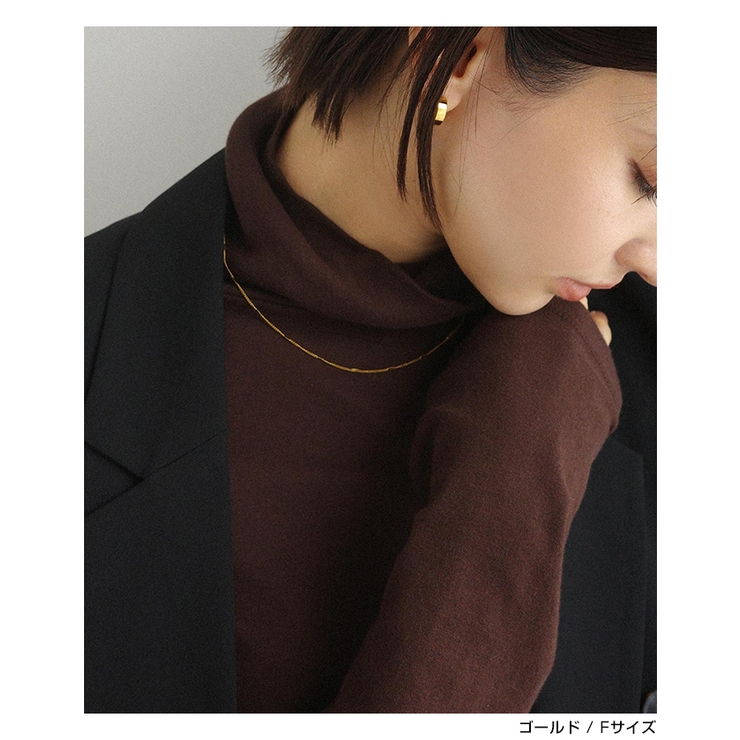 【金属アレルギー対応】 ペタル チェーン | andme | 詳細画像13 