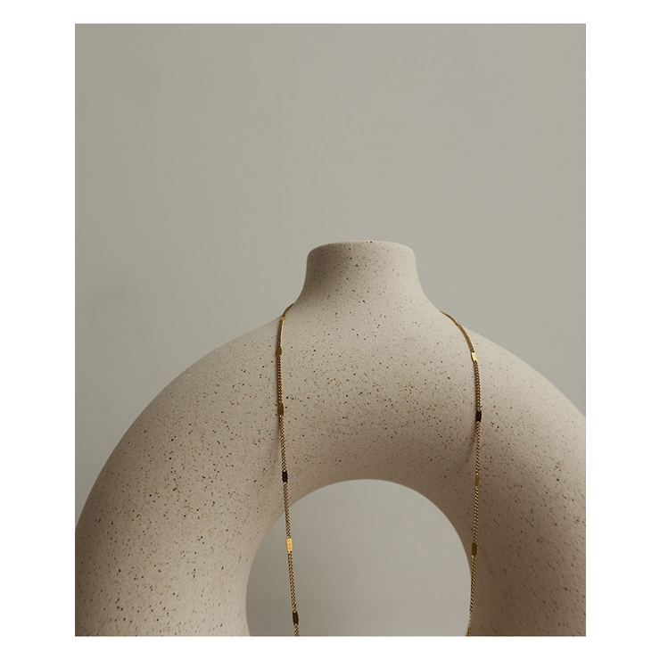 【金属アレルギー対応】 ペタル チェーン | andme | 詳細画像6 