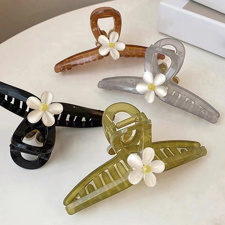 花 ヘアクリップ 大きめ バンスクリップ | SUNSHINE CLOSET | 詳細画像12 