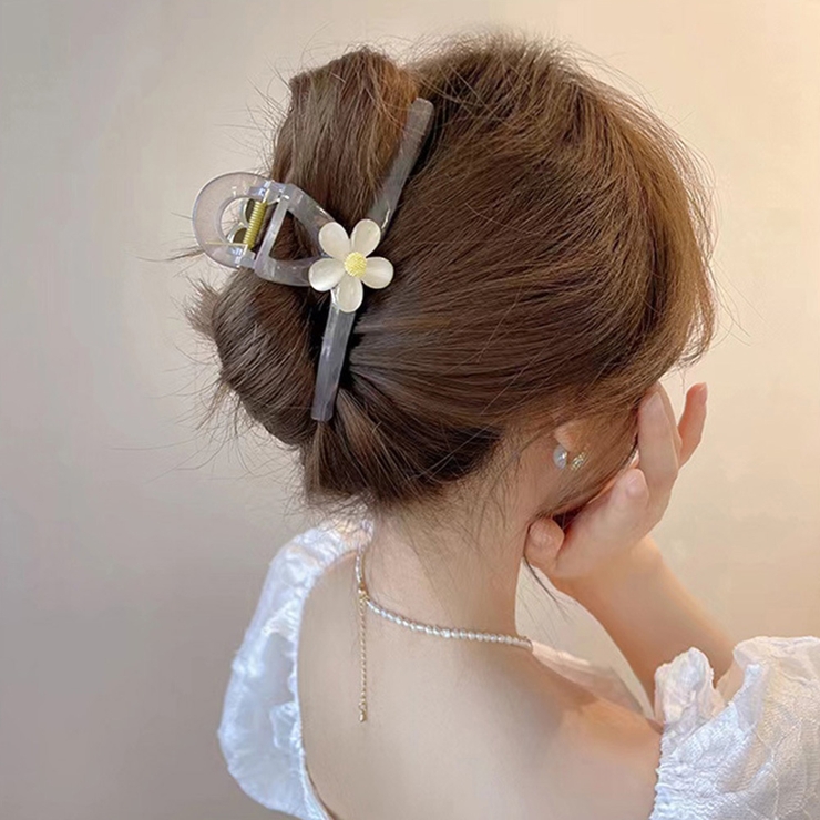 花 ヘアクリップ 大きめ バンスクリップ | SUNSHINE CLOSET | 詳細画像5 
