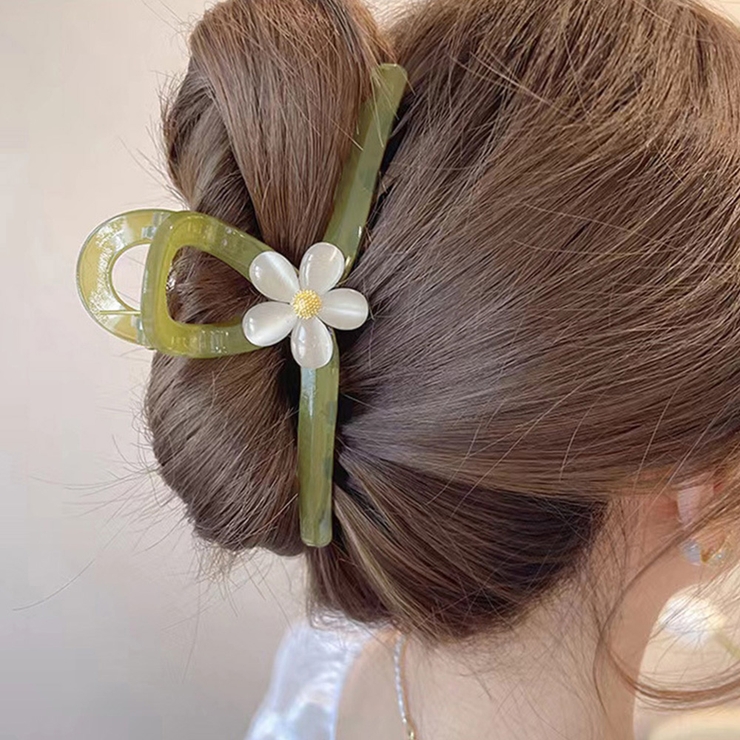 花 ヘアクリップ 大きめ バンスクリップ | SUNSHINE CLOSET | 詳細画像7 