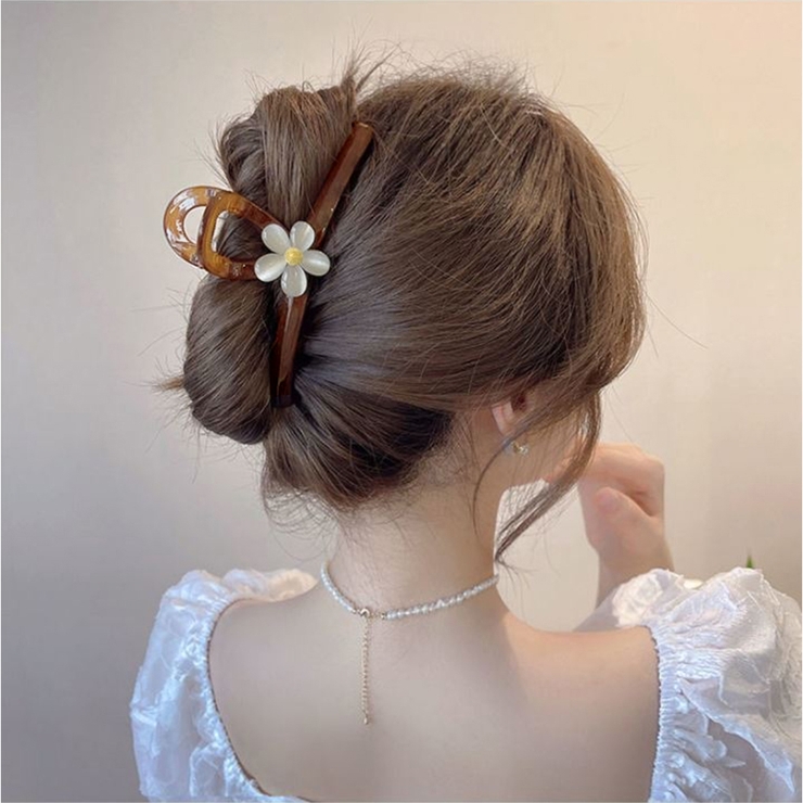 花 ヘアクリップ 大きめ バンスクリップ | SUNSHINE CLOSET | 詳細画像9 