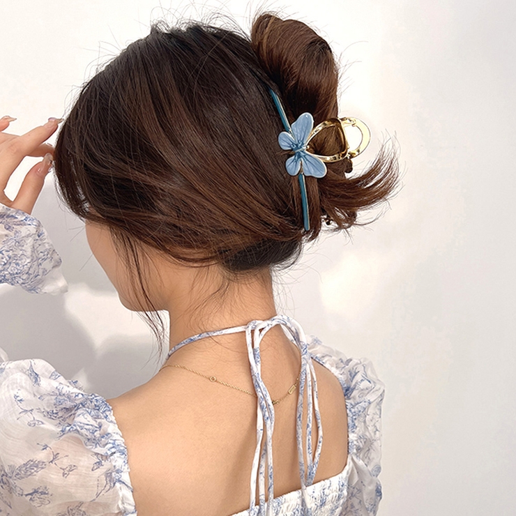 バンスクリップ 大きめ 蝶々ヘアクリップ | SUNSHINE CLOSET | 詳細画像5 