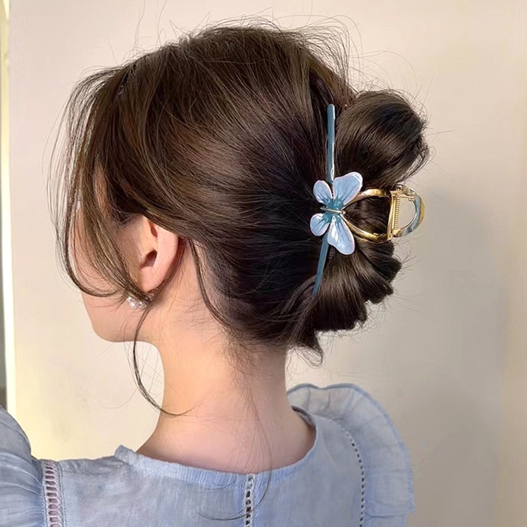 バンスクリップ 大きめ 蝶々ヘアクリップ | SUNSHINE CLOSET | 詳細画像6 