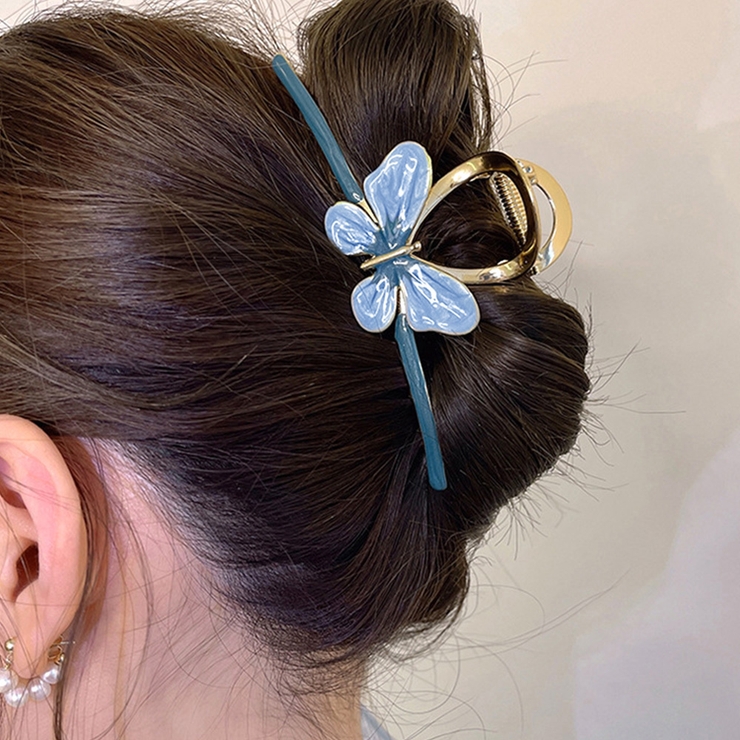 バンスクリップ 大きめ 蝶々ヘアクリップ | SUNSHINE CLOSET | 詳細画像8 