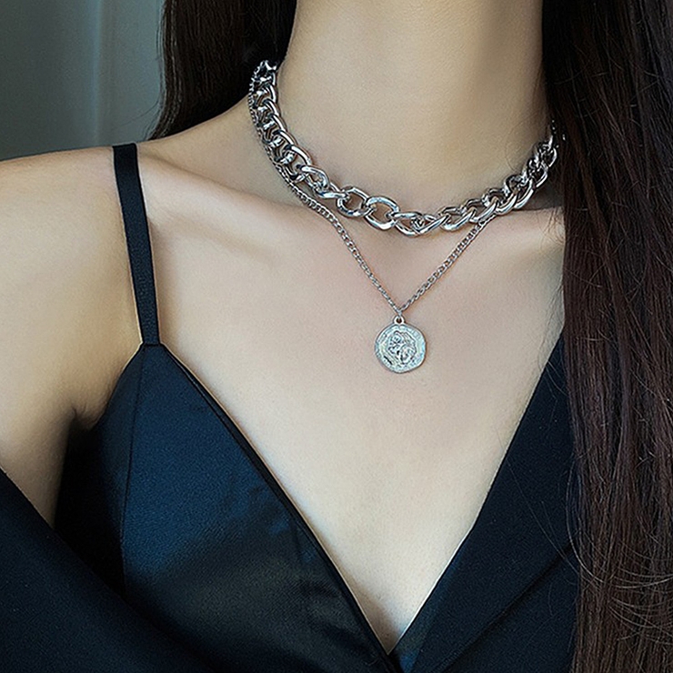 ボリューム チェーンチョーカー レディース | SUNSHINE CLOSET | 詳細画像4 