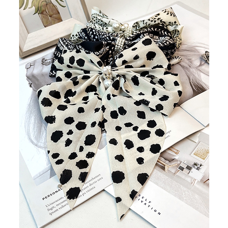 千鳥格子柄リボンバレッタ ヘアクリップ | SUNSHINE CLOSET | 詳細画像11 