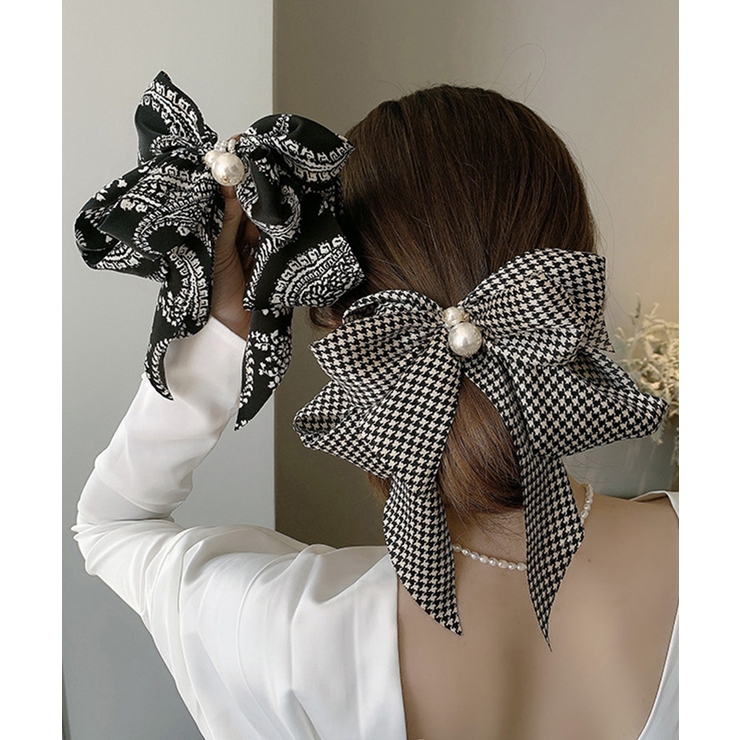 千鳥格子柄リボンバレッタ ヘアクリップ | SUNSHINE CLOSET | 詳細画像14 