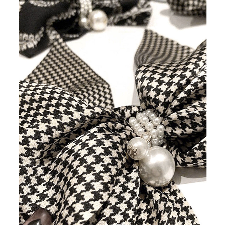 千鳥格子柄リボンバレッタ ヘアクリップ | SUNSHINE CLOSET | 詳細画像15 