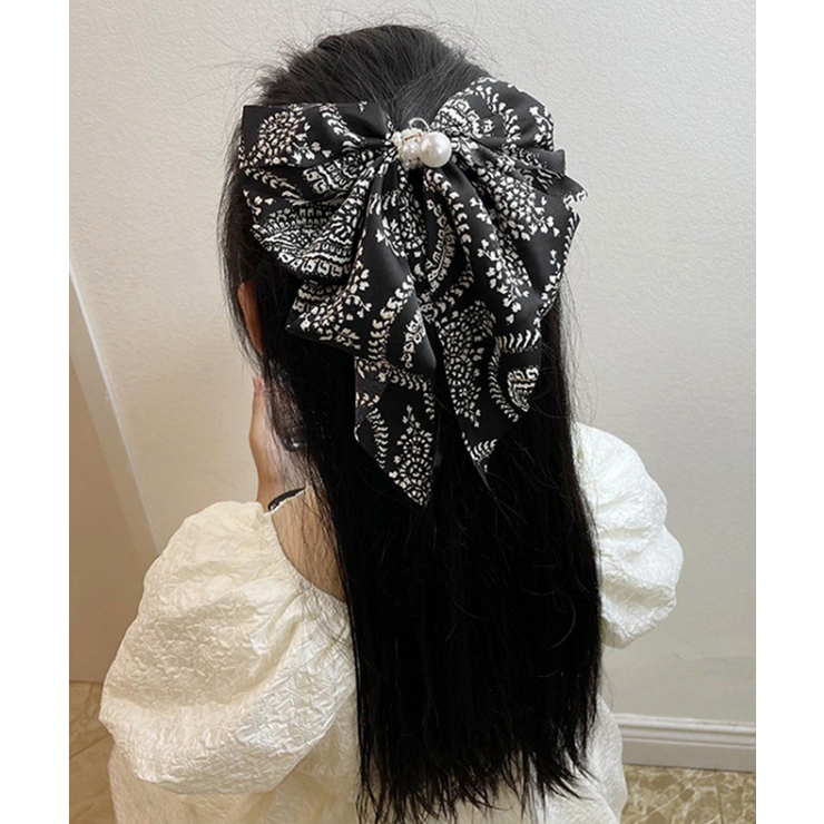 千鳥格子柄リボンバレッタ ヘアクリップ | SUNSHINE CLOSET | 詳細画像8 