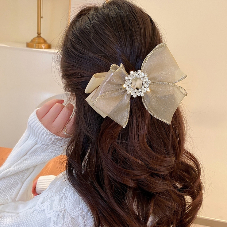 ビッグリボン ヘアクリップ レディース | SUNSHINE CLOSET | 詳細画像7 