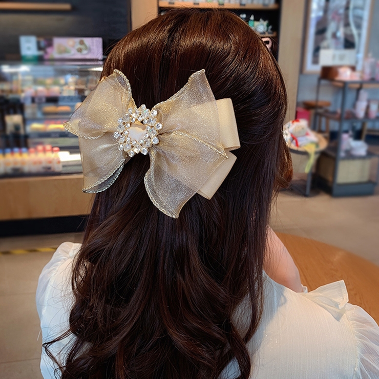 ビッグリボン ヘアクリップ レディース | SUNSHINE CLOSET | 詳細画像9 