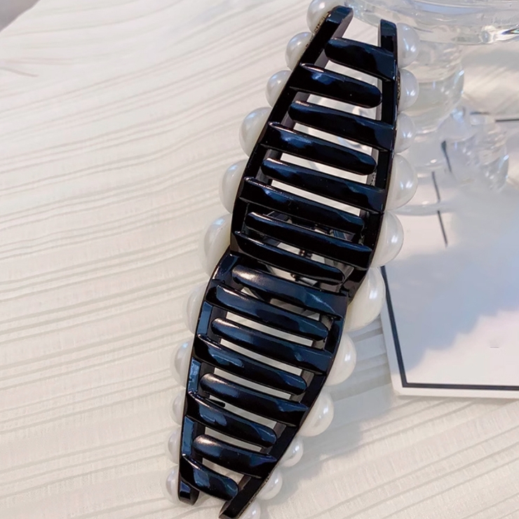 ヘアクリップ 大きめヘアアクセサリー黒 | SUNSHINE CLOSET | 詳細画像3 