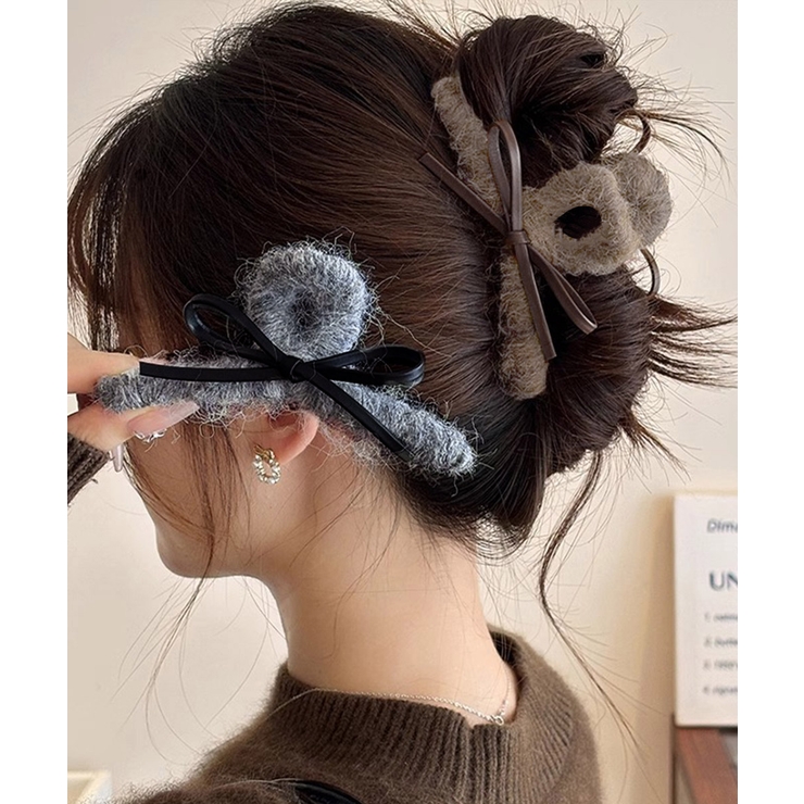 ヘアクリップバンスクリップ秋冬レディース | SUNSHINE CLOSET | 詳細画像4 