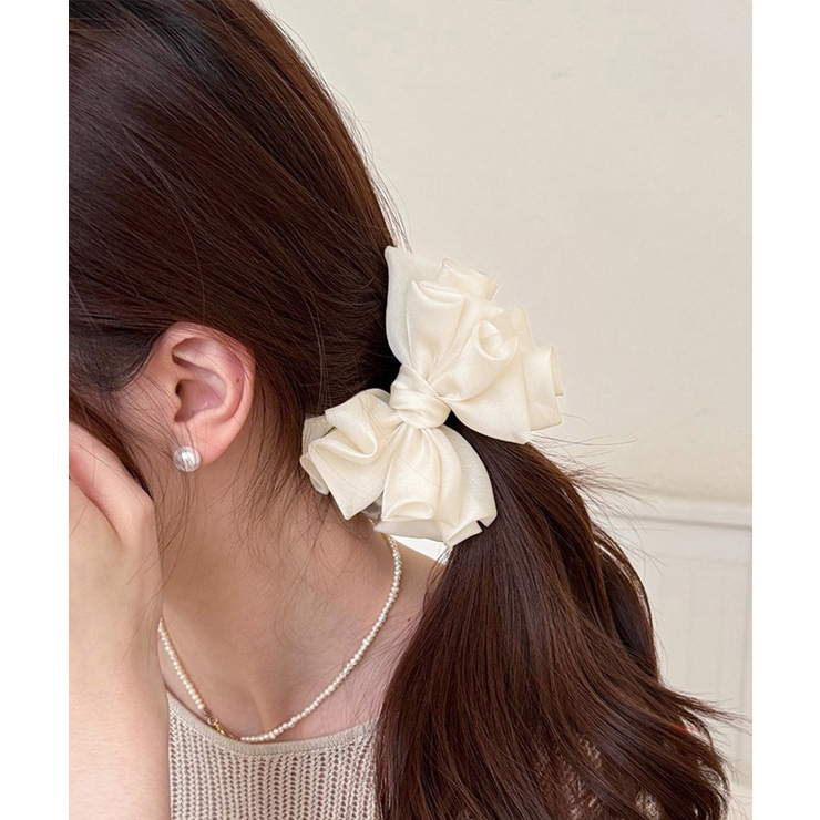 レディースヘアアクセサリー 髪飾りギンガムチェック ガーリーまとめ髪 | SUNSHINE CLOSET | 詳細画像7 