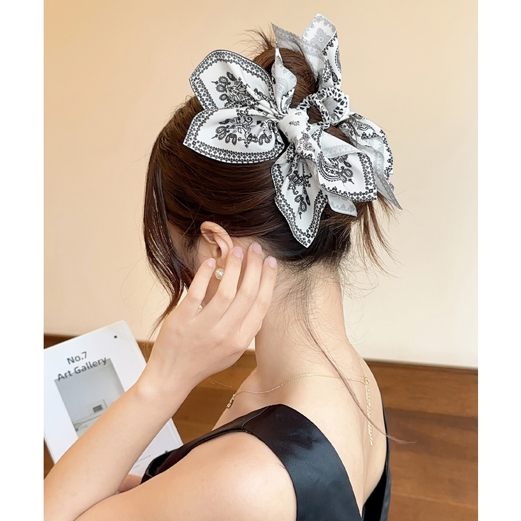 韓国風大きめ髪飾りリボンヘアクリップ 華やかヘアアクセサリー 大人可愛いヘアアレ… | SUNSHINE CLOSET | 詳細画像3 