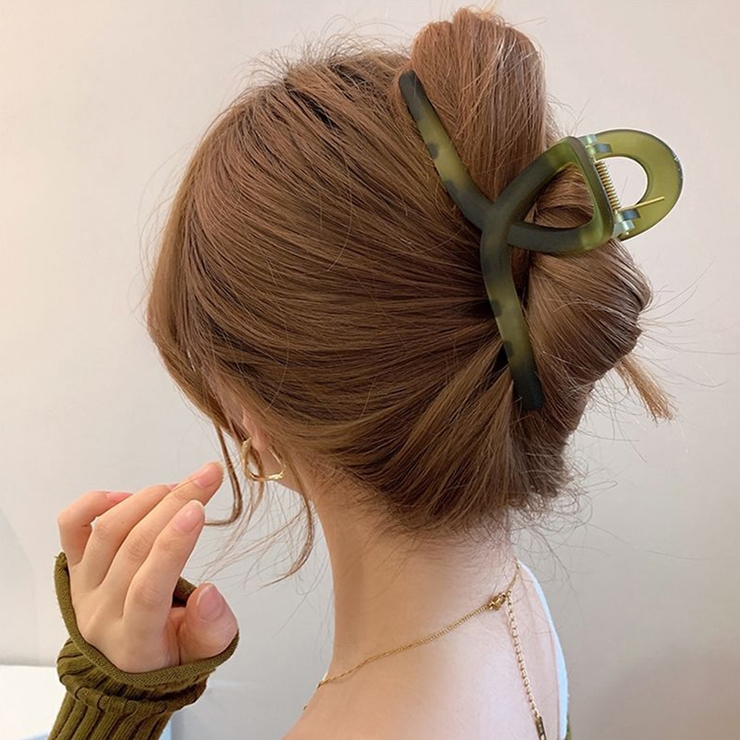 ヘアクリップ大きめアクリルバンスクリップ | SUNSHINE CLOSET | 詳細画像7 