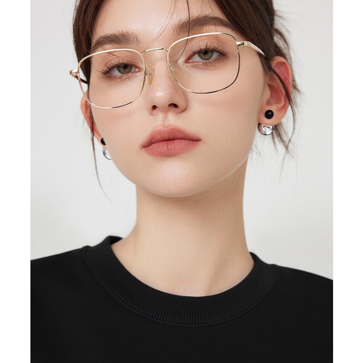 韓国風メタルボールスタッドピアスきれいめ | SUNSHINE CLOSET | 詳細画像2 