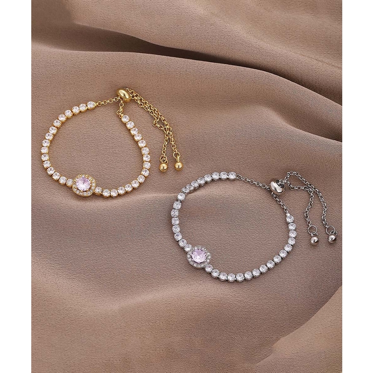 ラインストーンブレスレット韓国風バングル | SUNSHINE CLOSET | 詳細画像15 