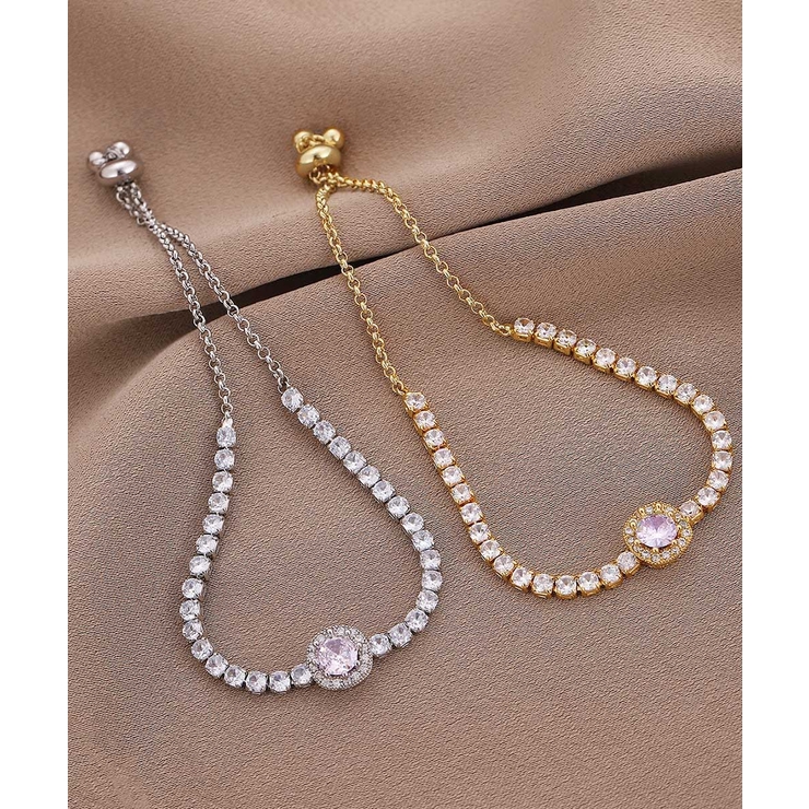 ラインストーンブレスレット韓国風バングル | SUNSHINE CLOSET | 詳細画像16 